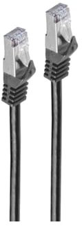 Shiverpeaks RJ45 Patchkabel m. CAT 7 Rohkabel PIMF schwarz 5m