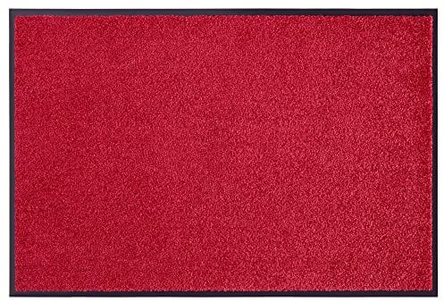 Hanse Home Fußmatte (S-XXL) 60x90cm – 12 Farben – Fussmatte Outdoor Schmutzfangmatte Türmatte Waschbar & Wetterfest rutschfest für Eingangsbereich & Außenbereich – Bordeaux