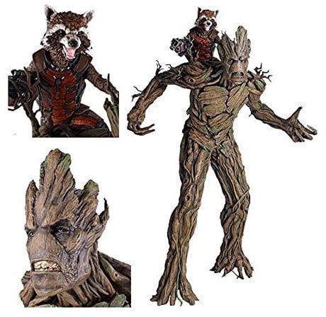 Gentle Giant Studios/Star War Krieg gg80409 53,3 cm hoch Rocket und Groot Statue