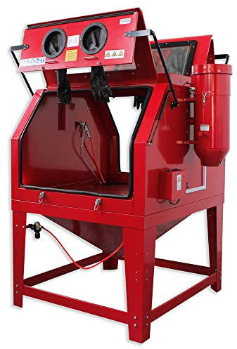 SOGI S-320 Sandstrahlkabine mit Doppelöffnung und Absaugung