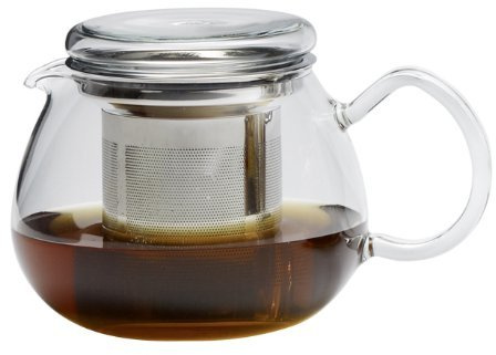 Trendglas Jena Teekännchen Pretty Tea II mit Edelstahlfilter, 0,5 Liter