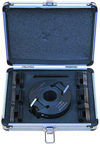 CHARNWOOD CB9830 Spindle Moulder Cutter Block Set, 30mmx98mmx40mm