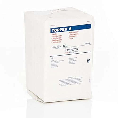 Topper 8 Mehrzweckkompressen unsteril 7,5x7,5 cm