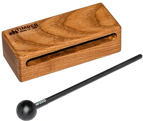 Timber Drum Co. Wood Block Instrument — MADE IN U.S.A. Percussion