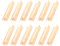 Bigjigs Rail Holzschienen Gerade 14cm (Pack von 12)