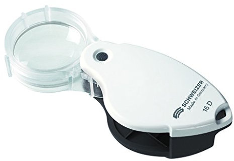 Schweizer Optik - ERGO-Pocket Taschenlupe - 28 D / 7-fach / 35 mm