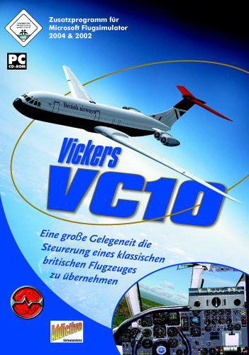 Vickers VC10 - Zusatzprogramm für MS Flugsimulator 2004 & 2002