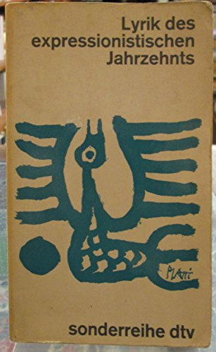 Lyrik des expressionistischen Jahrzehnts