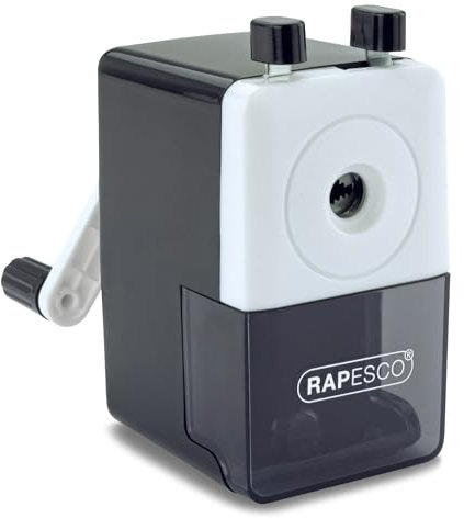 Rapesco R64000B2 Desktop Pencil Sharpener Model 64, Black