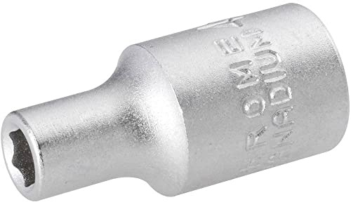 TOOLCRAFT 820744 External Hexagonal Socket Spanner Insert 5.5 mm 1/4 (6.3 mm)