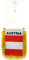 AZ FLAG - Wimpel Österreich - 15x10 cm - Österreichische Mini Flagge 10 x 15 Cm - Auto Pennant Spezielle Auto