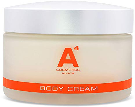 A4 - BODY CREAM | Feuchtigkeitsspendende Anti-Aging Körpercreme | bio-zertifiziertes Arganöl | Intensive nährende Bodylotion (200ml)