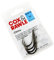 Cox & Rawle Chinu Hook – Extra Strong High Carbon Steel Hook with Forged Offset Bend - Black Nickel Finish, Up-Eye - Ideal as a Top Pennel Hook for Peeler Crab and Soft Baits (Size 3/0)