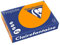 Clairefontaine 1761C - Ries Druckerpapier / Kopierpapier Trophee, intensive Farben, DIN A4, 80g, 500 Blatt, Orange, 1 Ries