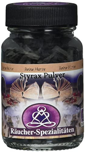 Berk HS-245 Räucherwerk - Styrax Pulver - Reine Harze, 50 ml