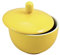 Ritzenhoff & Breker Doppio Zuckerdose, Zucker Dose, Vorratsdose, Geschirr, Porzellan, Gelb, 9 cm, 565133