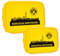 BVB Borussia Dortmund Brotbüchse Brotdose 2er Pack (one size, gelb)