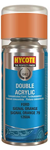 Hycote XDFD528 Double Acrylic Spray Paint for Ford 150 ml - Signal Orange
