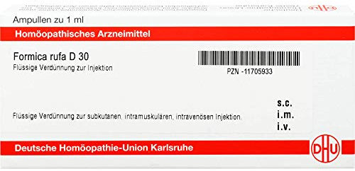 DHU Formica rufa D30 Ampullen, 8 St. Ampullen