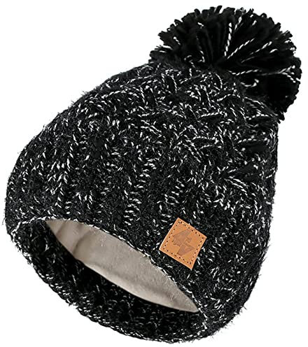 Wurm Winter Cookies Style Beanie Mütze mit Ponpon Damen Herren HAT HATS SKI Snowboard Morefazltd (TM) (Eskimo 70)