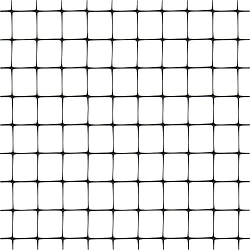 TENAX Cintoflex M 1,50x100 m Schwarz, Kunststoffzaun, Zaunnetz, Zäune für Haustiere und Garten, landwirtschaftliche Zäune