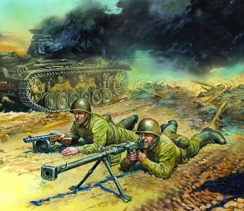 Zvezda - Z6135 - Model making - Escouade anti-char Soviet Union - Scale 1: 72