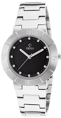 Obaku Harmony Damen-Armbanduhr XS Analog Edelstahl V140LCBSC