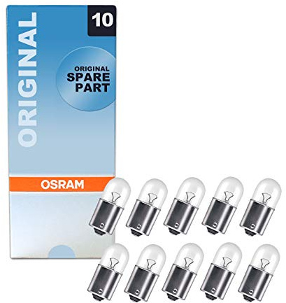 10x Genuine Osram Original 12v R5W (BA15s / 207) 5w Clear Bulbs [5007] - Part Number 5007