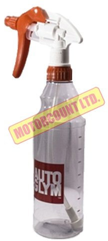 Autoglym Pump Spray Bottle with 4 Finger Trigger for Car Detergent and Cleaning Fluids