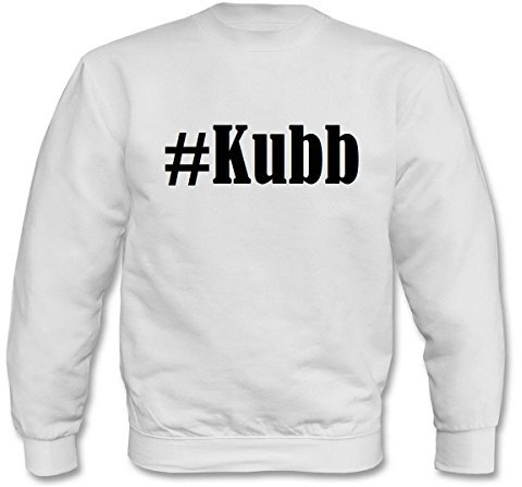 Reifen-Markt Sweatshirt #Kubb Größe XL Farbe Weiss Druck Schwarz