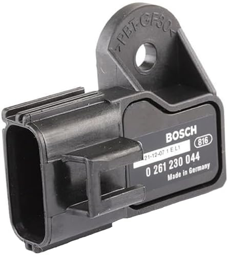 BOSCH 0 261 230 044 Ladedrucksensor Kompatibel mit FORD Fiesta Mk5 Schrägheck JH1, JD1, JH3, JD3 1S7Z9F479AD 30658184 DS-S2-TF