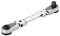 EZ rot 4s04 1/10,2 cm Quarter Stick Drive Stubby Ratsche