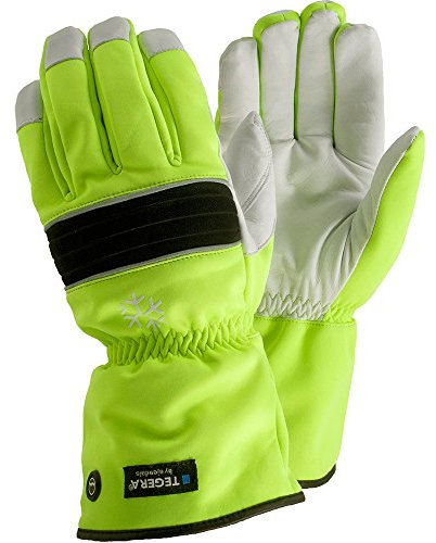 Ejendals Lederhandschuh Tegera 299, Größe 11, 1 Stück, grün/schwarz/weiß, 299-11