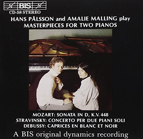 Hans Palsson and Amalie Malling Play Masterpieces for Two Pianos