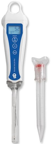 Bluelab PENSOILPH Soil pH-Pen, Digitales Messgerät und Wasser-Test-Kit, auch für Kokos und Rockwool mit einfacher Kalibrierung für Hydroponik-System und Indoor-Grow, klar