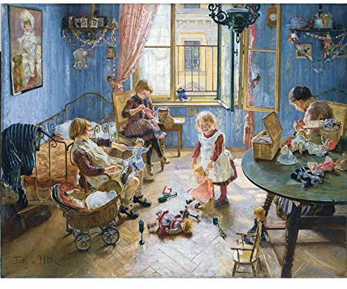 Adventskalender Kinderzimmer Fritz von Uhde