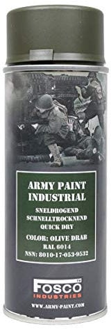 400ml Military Style SPRAY PAINT (Army Spray Paint - US Olive Drab)