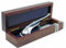 Sea-Club Bootsmannpfeife mit Kette & Holzbox Bootsmannspfeife Messing versilbert