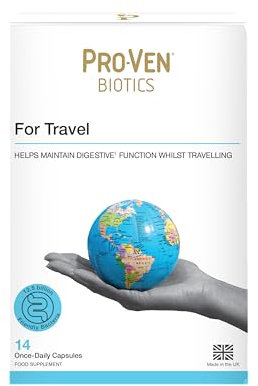 Proven Probiotics Acidophilus and Bifidus for Travellers Capsules - Pack of 14