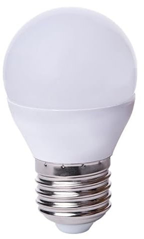 edi-tronic LED Lampe E27 12V 3W G kaltweiß 250lm 4000K Birne Energiesparlampe 12 Volt Licht