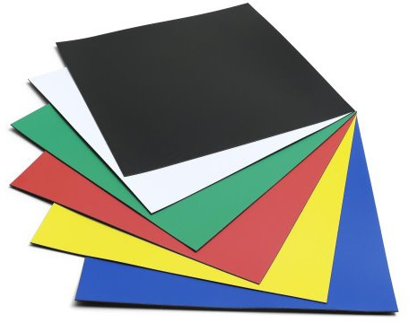 Nobo Magnetic Squares, Pack of 6, Assorted Colours, 150 x 150 mm, 1901104, Black, Blue, Green, Red, White, Yellow