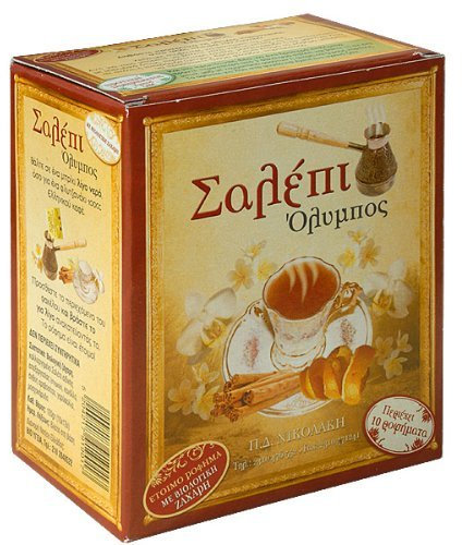 Griechisch Salepi Salep Sahlab Getränk Getränk, 120 gr (10x12gr)
