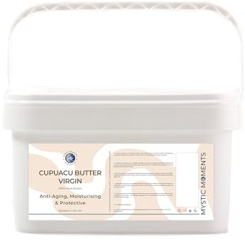 Mystic Moments | Cupuacu Virgin Butter | 5Kg | Theobroma Grandiflorum. Ideal for skincare and cosmetic formulations.