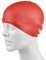 Speedo Mütze Plain Moulded Silicone Junior, Red, One Size, 8-709900004ONESIZE, Rot