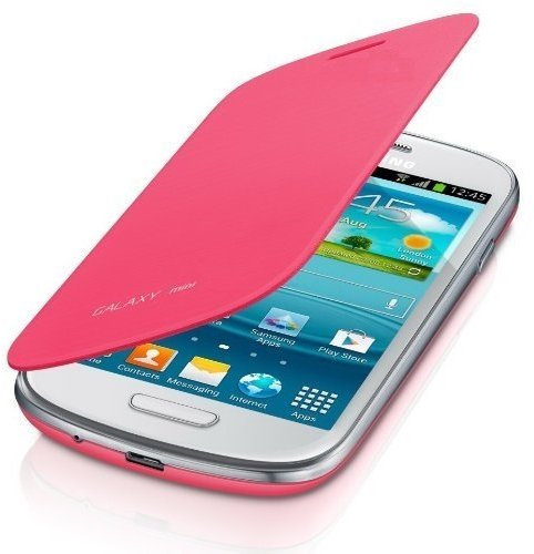 itronik® Flip Cover Schützende Display-Klappe für Samsung Galaxy S3 SIII Mini I8910 pink