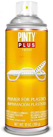 PINTYPLUS Tech 295 Imprimación plásticos Spray 520cc Transparente I199, Único, Estándar, Multicolor, 290 g (Paquete de 1)