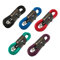 5 x 10m Male to Female XLR Mic Leads/Balanced Microphone Cables / 8 Colours/Multi-Packs Multi-Coloured