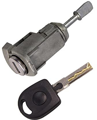 ATEC Germany Barillet de serrure de porte gauche Compatible avec VW BORA I (1J2),BORA Variant (1J6),GOLF IV (1J1),GOLF IV Variant (1J5)