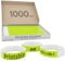 1000 Eintrittsbänder aus Tyvek zum selbst gestalten und bedrucken in Neon Gelb von GA Event Solutions - Party Einlassbänder, Festival Armbänder für dein Event