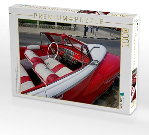 CALVENDO Puzzle EIN Motiv aus dem Kalender Auto-Legenden DeSoto | 1000 Teile Lege-Größe 64 x 48 cm Foto-Puzzle für glückliche Stunden